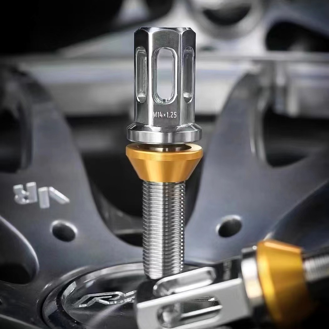 Forged lug nut and wheel bolt M14x1.25 — VENXAN lug nuts