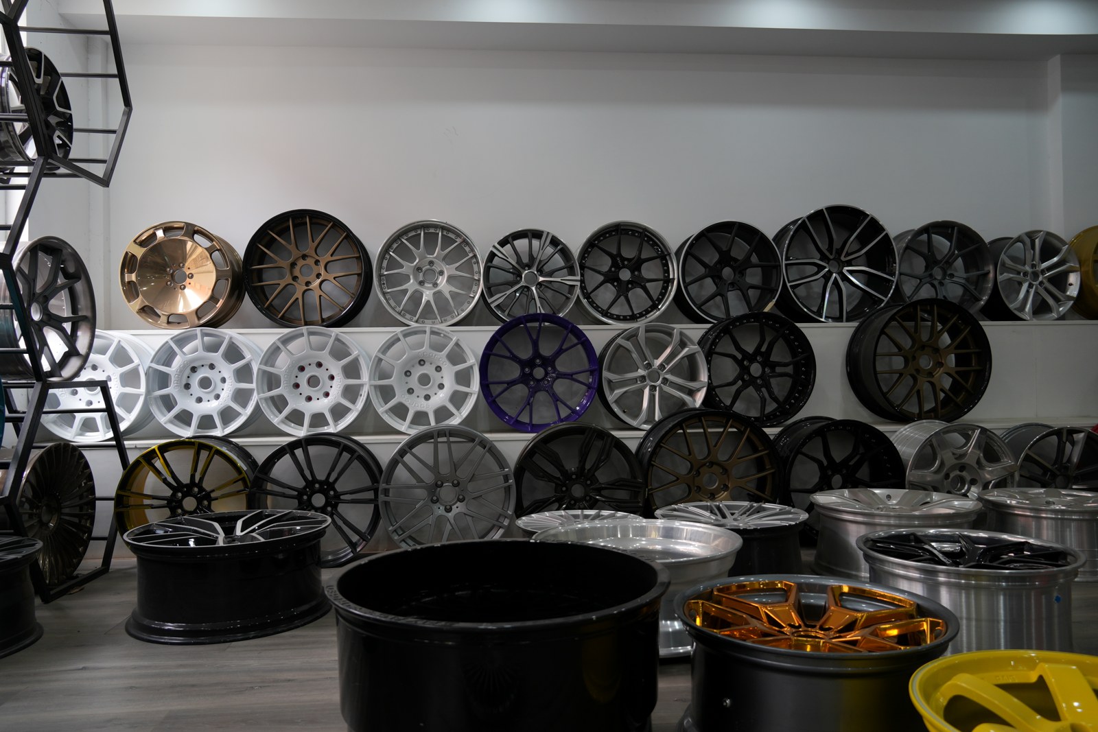 About Us Showroom Wall